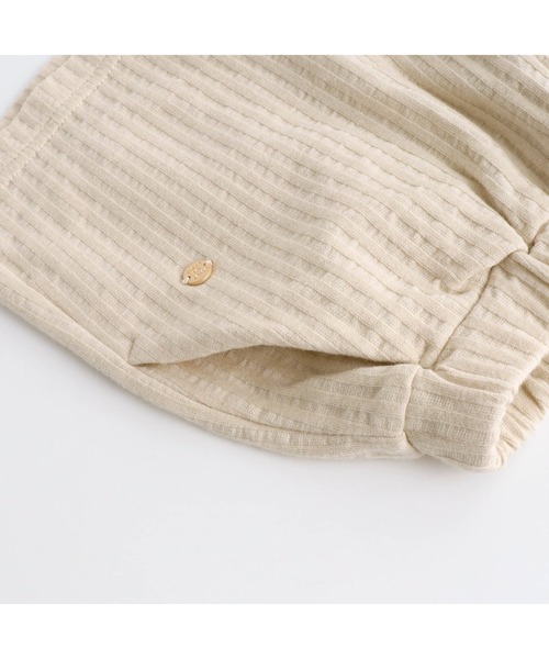 apres les cours（アプレレクール）の「ラッフルチュニック＆サッカーショートパンツSET（チュニック・キッズ・アイボリー/イエロー・80/90/100/110/120/130）」の11枚目の写真