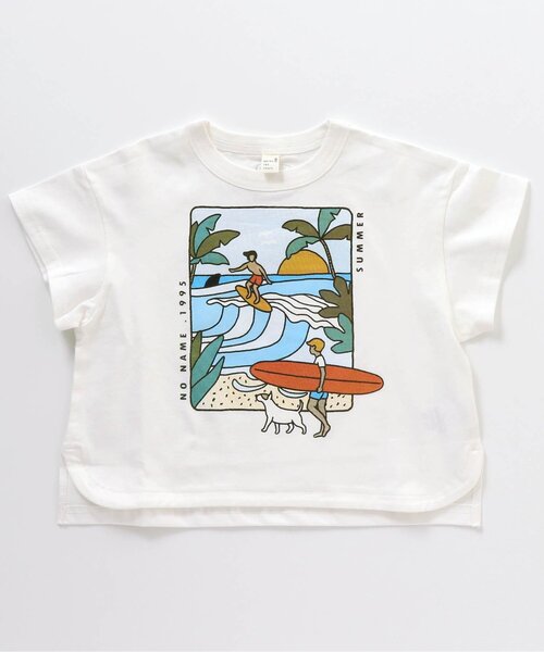 apres les cours（アプレレクール）の「2柄グラフィックTシャツ（Tシャツ/カットソー・キッズ・イエロー/レッド・100/90/130/80/110/120/140）」の5枚目の写真