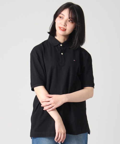 TOMMY HILFIGER（トミーヒルフィガー）の「【TOMMY HILFIGER/トミーヒルフィガー】ワンポイントポロシャツ（ポロシャツ・メンズ・ホワイト/ブラック/ネイビー/グレー/ピンク/ネイビー系・S/M/L/XL）」の10枚目の写真