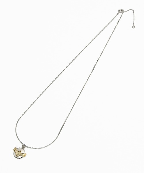 TMT（ティーエムティー）の「EAGLE COIN NECKLACE(GOLD & SILVER)（ネックレス・メンズ・シルバー・FREE）」の4枚目の写真