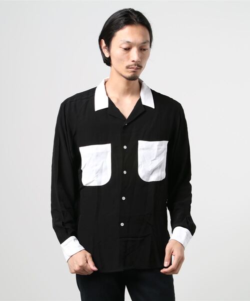 UNION(ユニオン)の「NOON GOONS HARLEQUIN SHIRT(シャツ/ブラウス・メンズ・ブラック・SMALL/LARGE/MEDIUM/X-LARGE)」の7枚目の写真