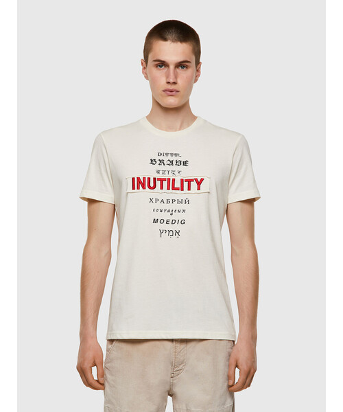 セール メンズ Tシャツ 半そで Tシャツ カットソー Diesel ディーゼル のファッション通販 Zozotown