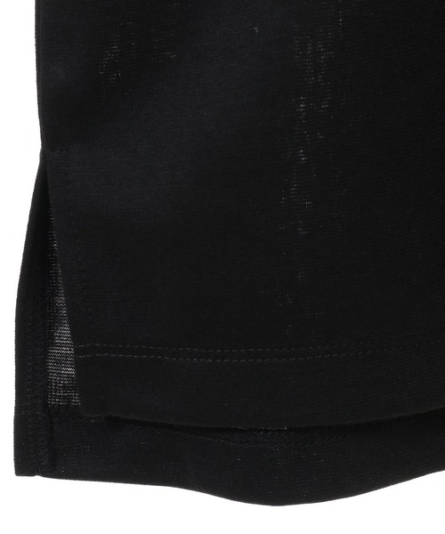 UNION STATION（ユニオンステーション）の「ポンチ切り替えアシンメトリーTシャツ（Tシャツ/カットソー・メンズ・ホワイト系その他/ブラック系その他・L/LL/M）」の9枚目の写真