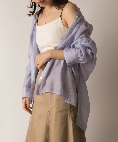 RANDA（ランダ）の「バックオープンカップ付きキャミソール（キャミソール・レディース・ライトグレー/ブラック/ベージュ/アイボリー・FREE）」の21枚目の写真