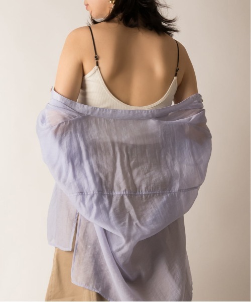 RANDA（ランダ）の「バックオープンカップ付きキャミソール（キャミソール・レディース・ライトグレー/ブラック/ベージュ/アイボリー・FREE）」の13枚目の写真