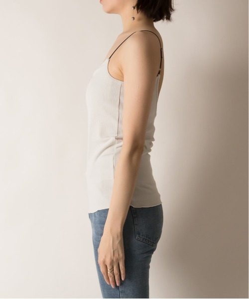 RANDA（ランダ）の「バックオープンカップ付きキャミソール（キャミソール・レディース・ライトグレー/ブラック/ベージュ/アイボリー・FREE）」の10枚目の写真