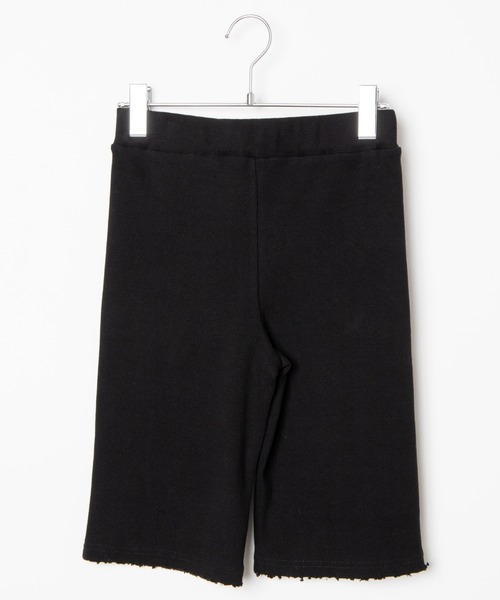 WEGO（ウィゴー）の「WEGO/リブダメージハーフレギンス（スラックス・レディース・ブラック・FREE）」の6枚目の写真