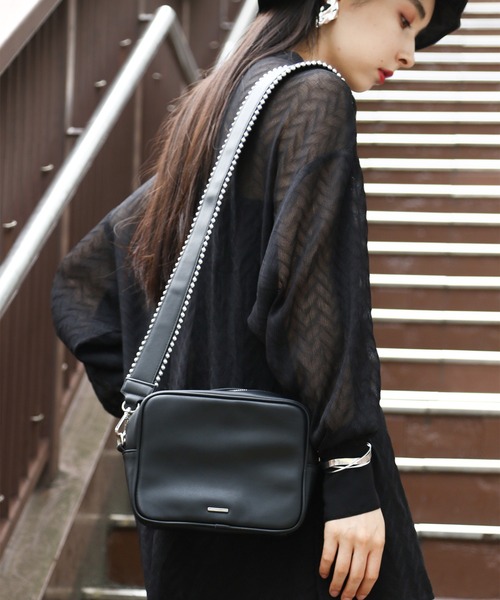 HARE(ハレ)の「2WAYショルダーバッグ(HARE)(ショルダーバッグ・レディース・ブラック・FREE)」の1枚目の写真