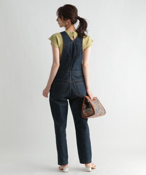 Andemiu（アンデミュウ）の「リブデザインニット956851（ニット/セーター・レディース・ピンクベージュ/ブラウン/イエロー/ブラック・FREE）」の22枚目の写真