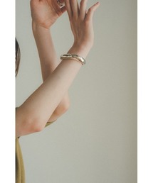 CLANE（クラネ）の「WAVE LINE BANGLE（バングル/リストバンド