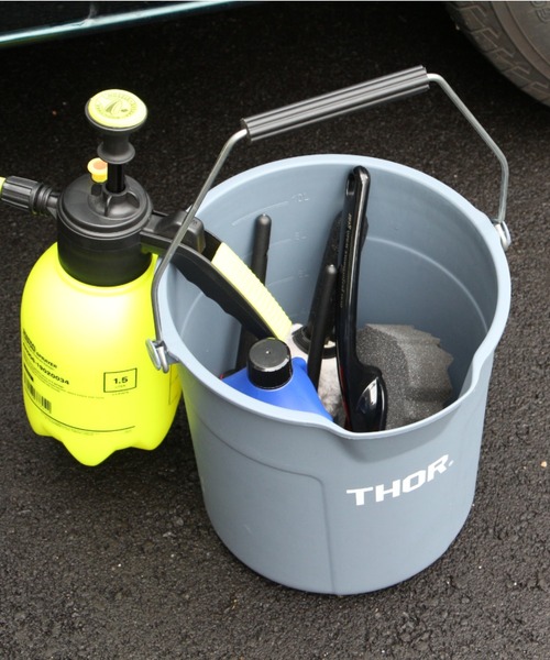 Detail（ディテール）の「THOR/ソー ラウンドバケツ 10L（掃除グッズ・レディース・クリア/グレー/オリーブ/ブラック/ベージュ/グレー系・FREE）」の3枚目の写真