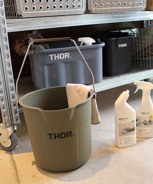 Detail（ディテール）の「THOR/ソー ラウンドバケツ 10L（掃除グッズ・レディース・クリア/グレー/オリーブ/ブラック/ベージュ/グレー系・FREE）」の5枚目の写真