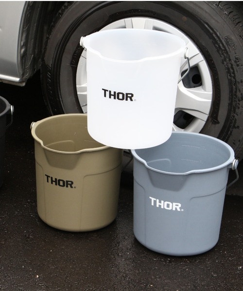 Detail（ディテール）の「THOR/ソー ラウンドバケツ 10L（掃除グッズ・レディース・クリア/グレー/オリーブ/ブラック/ベージュ/グレー系・FREE）」の14枚目の写真