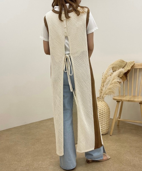 apres jour clair(アプレジュールクレア)の「【apres jour clair】2WAYメッシュワンピース【ZOZOTOWN限定アイテム】(ワンピース・レディース・ベージュ/その他/アイボリー・フリー/X-LARGE)」の16枚目の写真