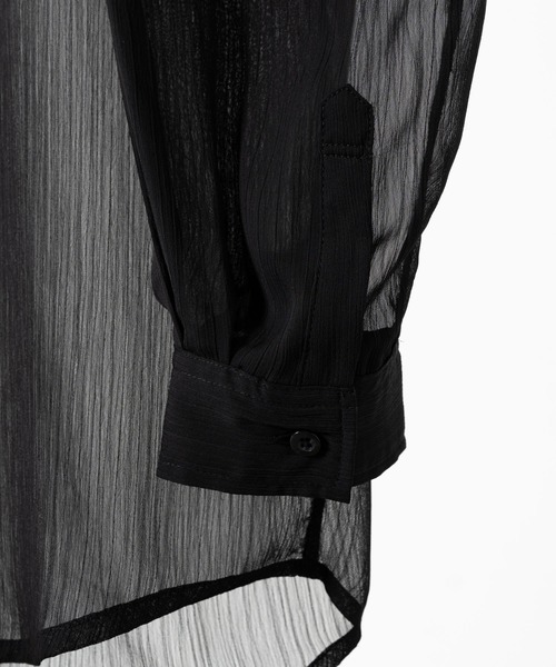 EDDEN ELLEN（エデンエレン）の「レイヤーシアーシャツ（シャツ/ブラウス・メンズ・ブラック・SMALL/MEDIUM/LARGE/X-SMALL）」の21枚目の写真