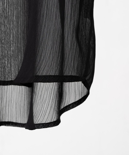 EDDEN ELLEN（エデンエレン）の「レイヤーシアーシャツ（シャツ/ブラウス・メンズ・ブラック・SMALL/MEDIUM/LARGE/X-SMALL）」の17枚目の写真