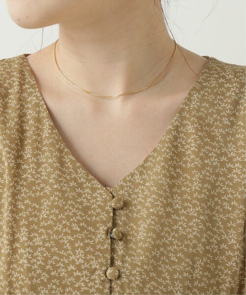 RAY CASSIN（レイカズン）の「シャーリングリーフワンピース（ワンピース・レディース・オフホワイト/ブラック/カーキ・FREE）」の20枚目の写真