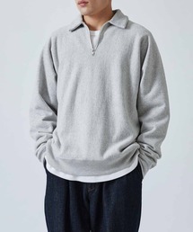 【BATONER EX】HALF ZIP POLO/UNISEX