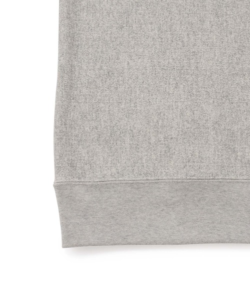 BATONER（バトナー）の「【BATONER EX】HALF ZIP POLO/UNISEX（スウェット・メンズ・グレー・M/L）」の6枚目の写真