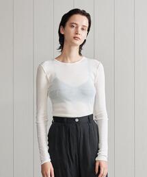 H　BEAUTY&YOUTH UNITED ARROWS | ＜H＞COTTON RIB CREW NECK PULLOVER/カットソー(Tシャツ/カットソー)