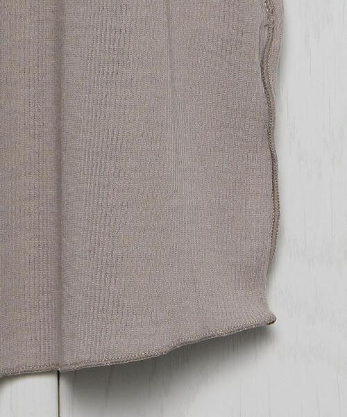 H　BEAUTY&YOUTH UNITED ARROWS（エイチビューティーアンドユースユナイテッドアローズ）の「＜H＞COTTON RIB CREW NECK PULLOVER/カットソー（Tシャツ/カットソー・レディース・ホワイト/ブラック/ダークグリーン/オレンジ/モカ/ライム/ライラック・FREE）」の18枚目の写真