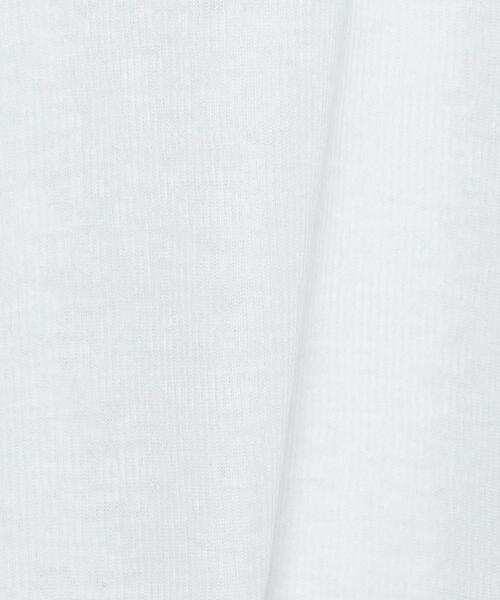 H　BEAUTY&YOUTH UNITED ARROWS（エイチビューティーアンドユースユナイテッドアローズ）の「＜H＞COTTON RIB CREW NECK PULLOVER/カットソー（Tシャツ/カットソー・レディース・ホワイト/ブラック/ダークグリーン/オレンジ/モカ/ライム/ライラック・FREE）」の20枚目の写真