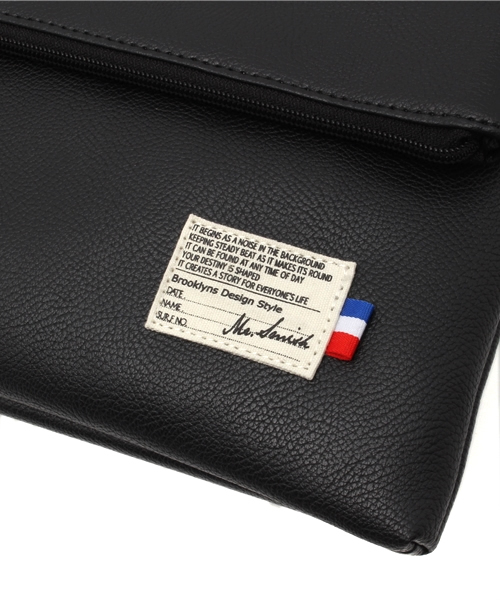 WEGO（ウィゴー）の「WEGO/口折れクラッチバッグ（クラッチバッグ・メンズ・ブラック/ネイビー/ワイン・FREE）」の7枚目の写真