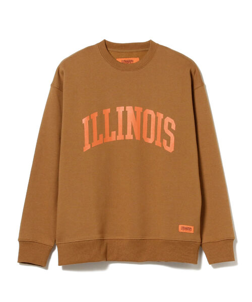 UNIVERSAL OVERALL(ユニバーサルオーバーオール)の「UNIVERSAL OVERALL / Sweat Shirt "ILLINOIS"(スウェット・メンズ・ダークグリーン/カーキ/ホワイト系その他7・MEDIUM/LARGE/X-LARGE)」の2枚目の写真