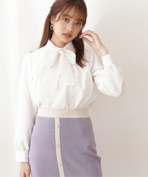 PROPORTION BODY DRESSING | ボウタイリボンオータムブラウス / 1211210915(シャツ/ブラウス)