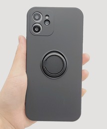 Lace Ladies | リング一体型 シリコン ストラップ付 スマホケース(スマホケース/カバー)
