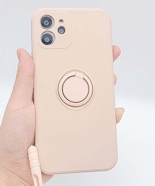Lace Ladies(レースレディース)の「リング一体型 シリコン ストラップ付 スマホケース(スマホケース/カバー・レディース・ラベンダー/ピンク/ブラック/ライトグリーン/ホワイト・A/B/C/H/J/K/D/E/F/G/I/N/Q/P/W/U/R/V/T/O/15D/15L/15Y/15 )」の11枚目の写真