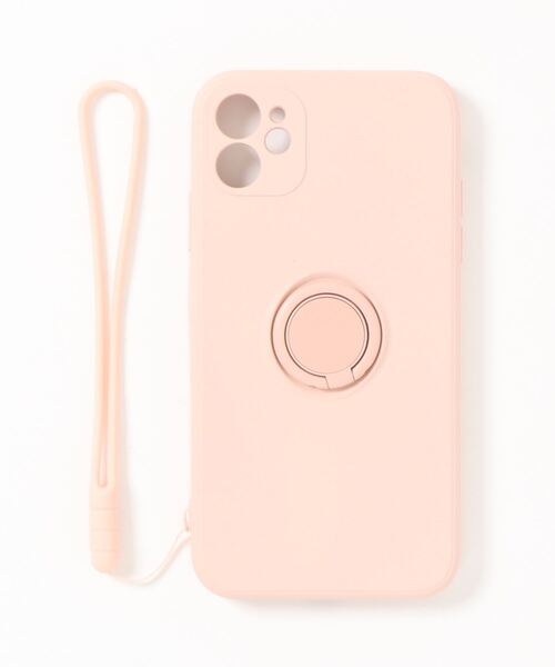 Lace Ladies(レースレディース)の「リング一体型 シリコン ストラップ付 スマホケース(スマホケース/カバー・レディース・ラベンダー/ピンク/ブラック/ライトグリーン/ホワイト・A/B/C/H/J/K/D/E/F/G/I/N/Q/P/W/U/R/V/T/O/15D/15L/15Y/15 )」の13枚目の写真