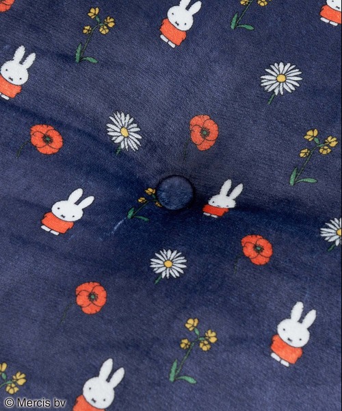 Miffy（ ミッフィー）の「【miffy×ROPE' PICNIC】フルーツフラワープリントふかふかクッション（クッション/クッションカバー・レディース・ネイビー/キナリ・FREE）」の9枚目の写真