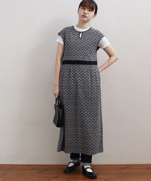 fig Ｌondon（フィグロンドン）の「●Charlotte　OP（ワンピース・レディース・ブラック/アイボリー・FREE）」の2枚目の写真