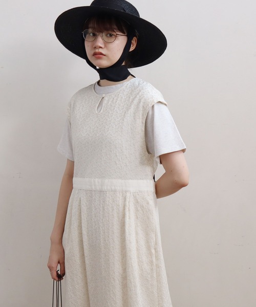 fig Ｌondon（フィグロンドン）の「●Charlotte　OP（ワンピース・レディース・ブラック/アイボリー・FREE）」の11枚目の写真