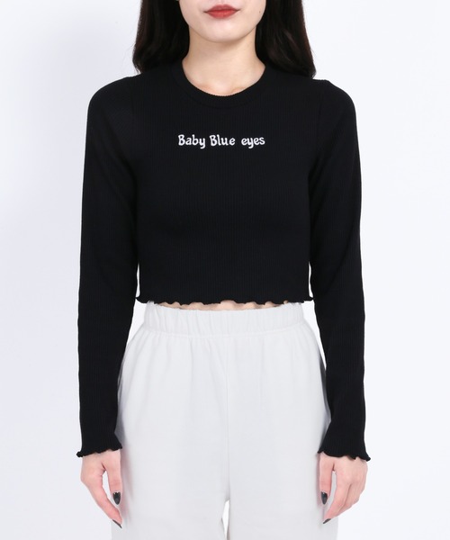 WC（ダブル シー）の「ロゴメロウトップス（Tシャツ/カットソー・レディース・ホワイト/ブラック・FREE）」の8枚目の写真