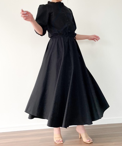 セール ブランド古着 7分袖ワンピース ワンピース Junoah ジュノア のファッション通販 Zozoused