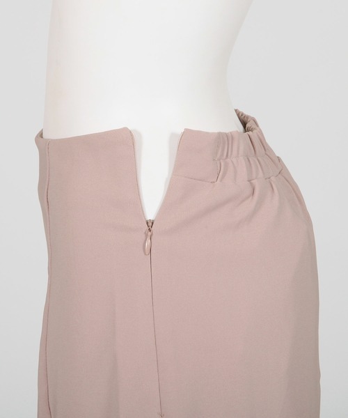 Julia Boutique（ジュリアブティック）の「ロング丈チューリップスカート/21536（スカート・レディース・ホワイト/グリーン系/オレンジ/ブラック/ピンク/ブルー/ベージュ/ベージュ系・LONG）」の16枚目の写真