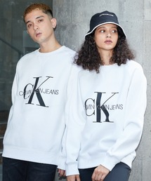 A REG モノグラム フリース スウェットシャツ