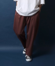 TR Wide Tapered Pants/TR ワイドテーパードパンツ スラックス カラーパンツ