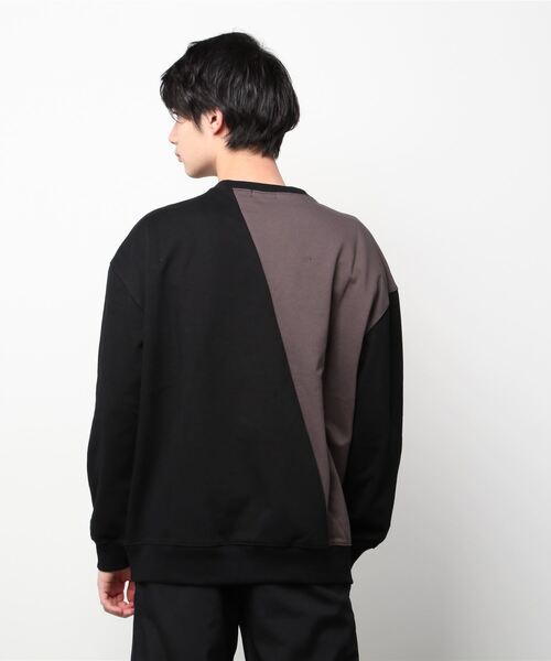 Subciety(サブサエティ)の「Kesagiri SWEAT(スウェット・メンズ・ブラック/ブラウン・SMALL/MEDIUM/LARGE/X-LARGE)」の11枚目の写真