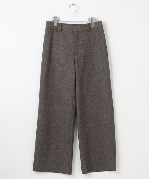 J.PRESS Ladies(J.プレス レディス)の「【洗える】チェルビック ストレート パンツ(その他パンツ・レディース・ダークブラウン系・S/XS/XXS)」の10枚目の写真