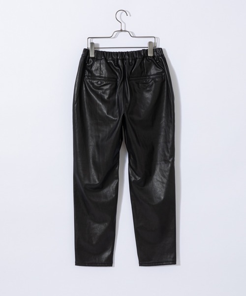 Curly（カーリー）の「＃【CURLY&Co./カーリー】REGENCY EZ TROUSERS "Synthetic leather"/シンセティックレザーイージートラウザーパンツ（その他パンツ・メンズ・ブラック・1/2）」の10枚目の写真