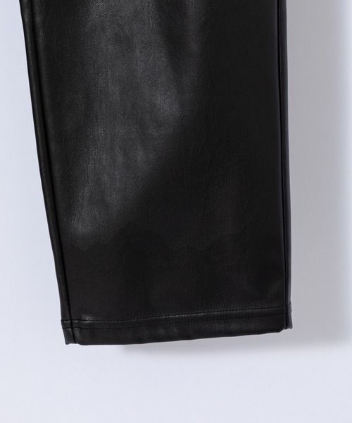 Curly（カーリー）の「＃【CURLY&Co./カーリー】REGENCY EZ TROUSERS "Synthetic leather"/シンセティックレザーイージートラウザーパンツ（その他パンツ・メンズ・ブラック・1/2）」の5枚目の写真