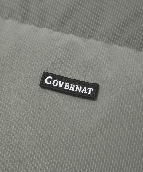 COVERNAT(カバーナット)の「【COVERNAT】RDS CORDUROY SHORT PUFFER DOWN JACKET / カバーナット RDS コーデュロイ ショート パファー ダウンジャケット(ダウンジャケット/コート・メンズ・グレー/ブラック/グリーン・SMALL/MEDIUM/LARGE/X-LARGE)」の10枚目の写真
