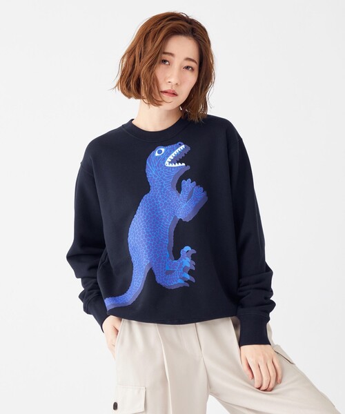 洗える ラージディノ スウェット スウェット Ps Paul Smith ピーエスポールスミス のファッション通販 Zozotown