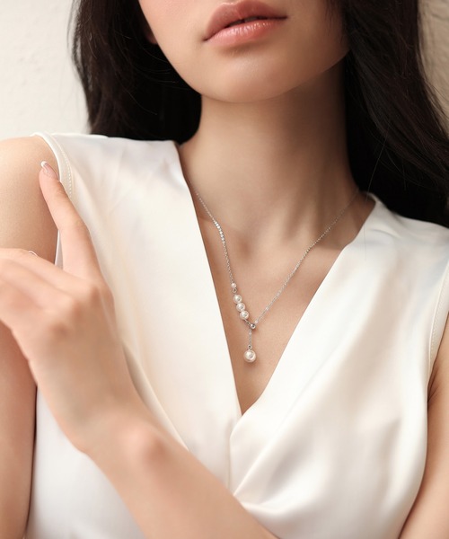 LA VORAGINE(ラ ヴォラジネ)の「925シルバーネックレス(ネックレス・レディース・A/B・FREE)」の2枚目の写真