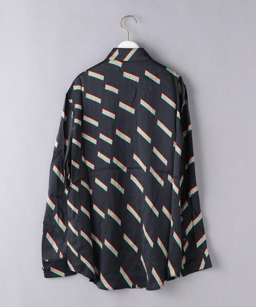 EQUIPMENT（エキップモン）の「＜EQUIPMENT（エキップモン）＞SIGN MLT プリント シャツ ■■■（シャツ/ブラウス・レディース・ネイビー・S）」の4枚目の写真