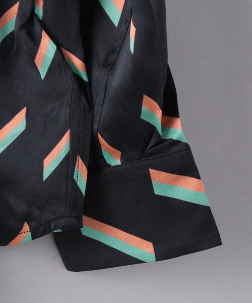 EQUIPMENT（エキップモン）の「＜EQUIPMENT（エキップモン）＞SIGN MLT プリント シャツ ■■■（シャツ/ブラウス・レディース・ネイビー・S）」の9枚目の写真