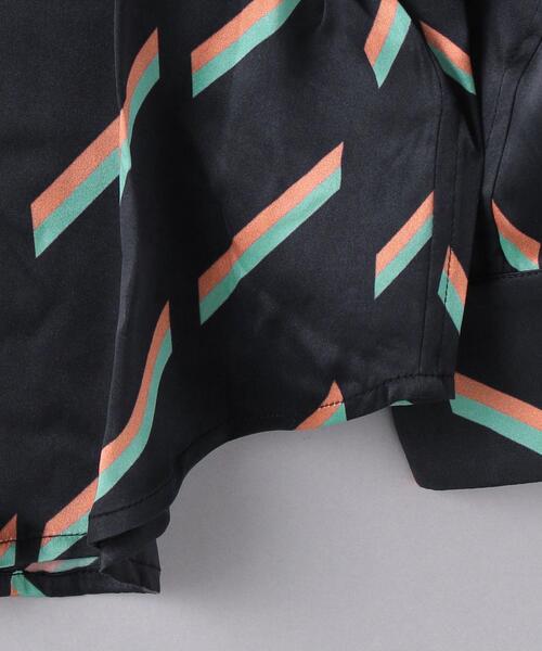 EQUIPMENT（エキップモン）の「＜EQUIPMENT（エキップモン）＞SIGN MLT プリント シャツ ■■■（シャツ/ブラウス・レディース・ネイビー・S）」の10枚目の写真